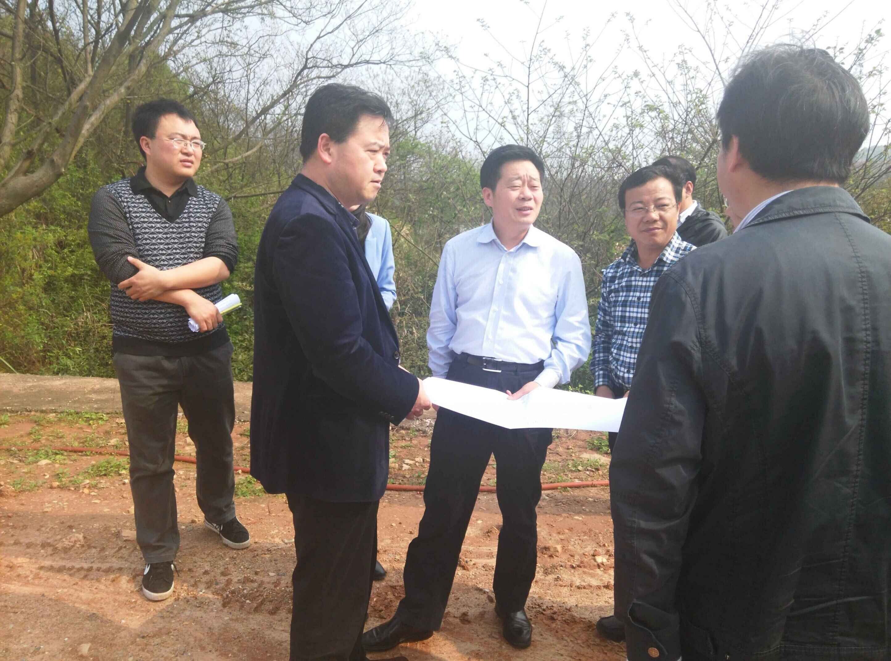 市政府副市长何寄华专题研究红星农副产品市场选址有关问题