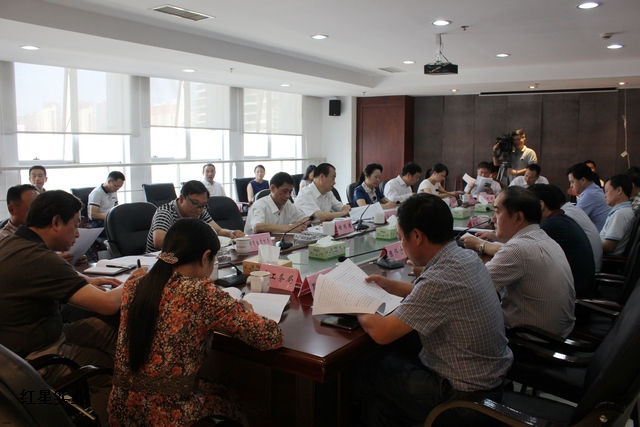 20150916谢树林顾问一行调度红星大市场迁建